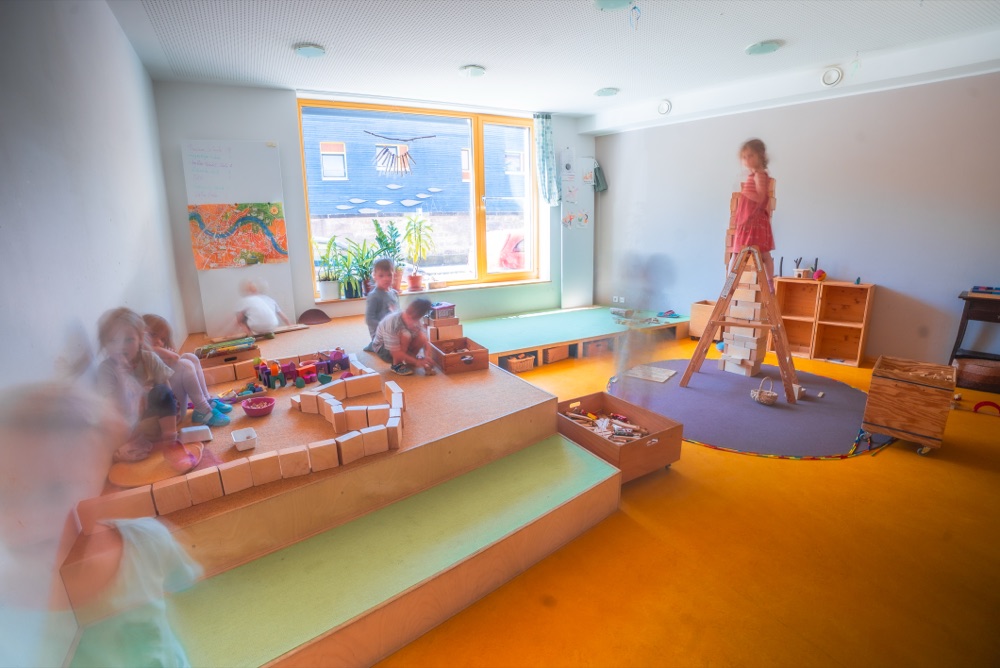 Gelb – das Bauzimmer