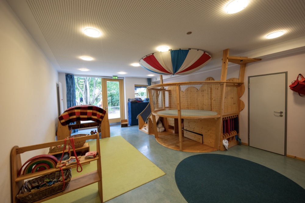 Blau – die Nestkinder